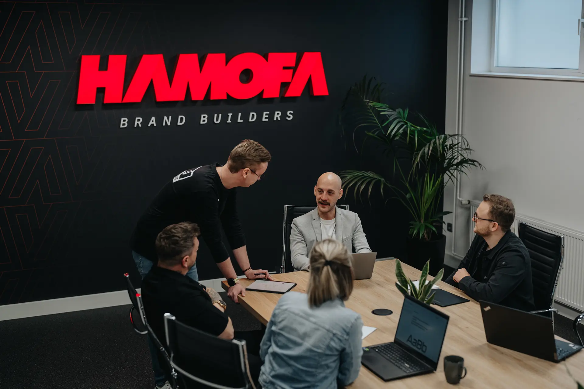 Interieur van kantoor