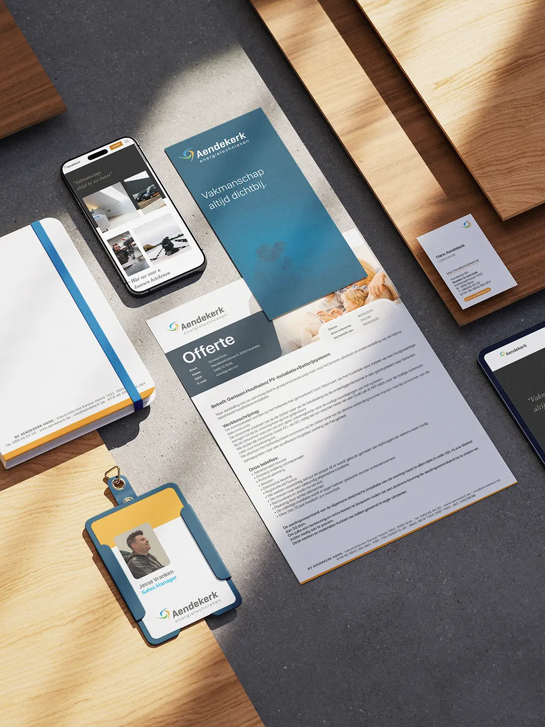 Wij bouwen een visuele identiteit