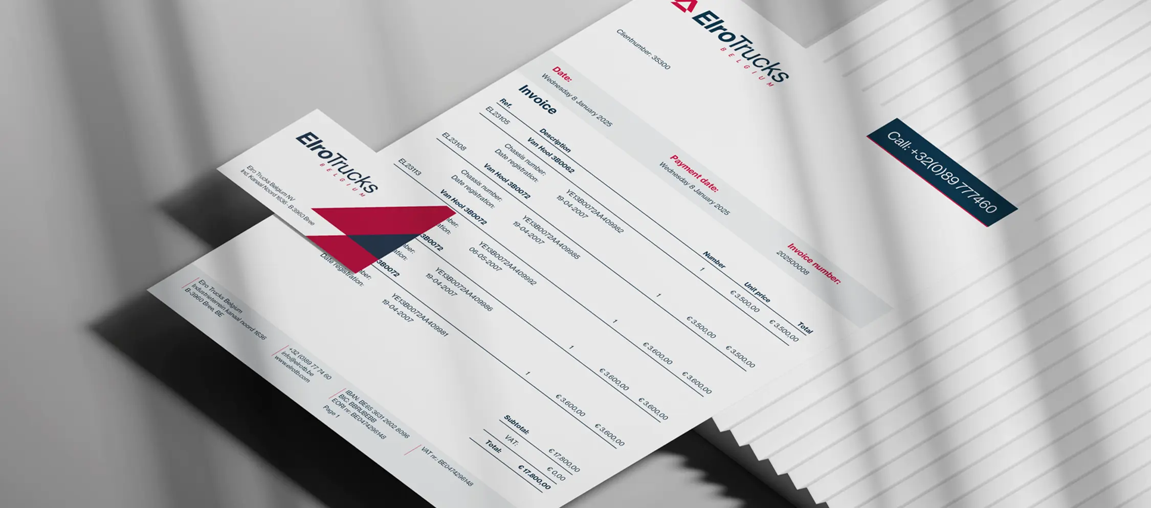 sign Elro Trucks Belgium