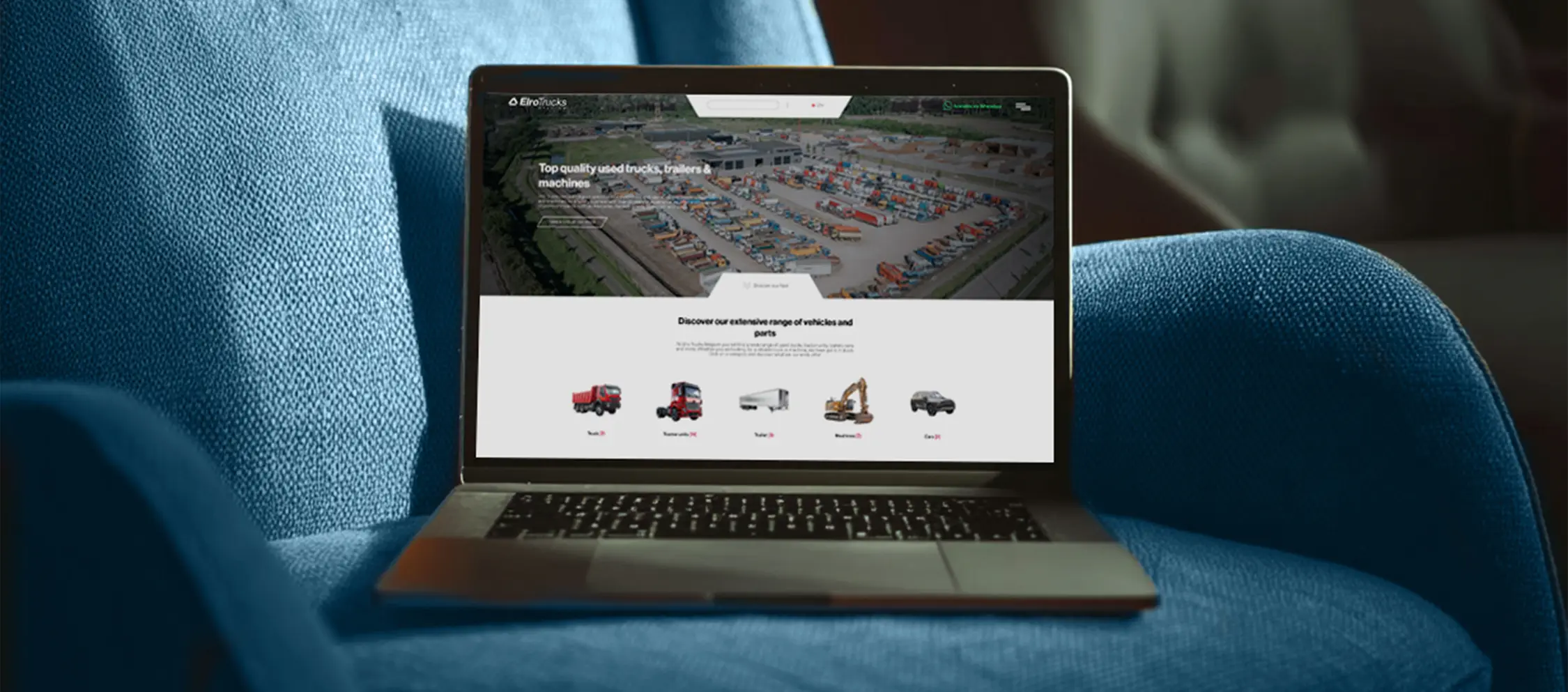 web development Elro Trucks Belgium
