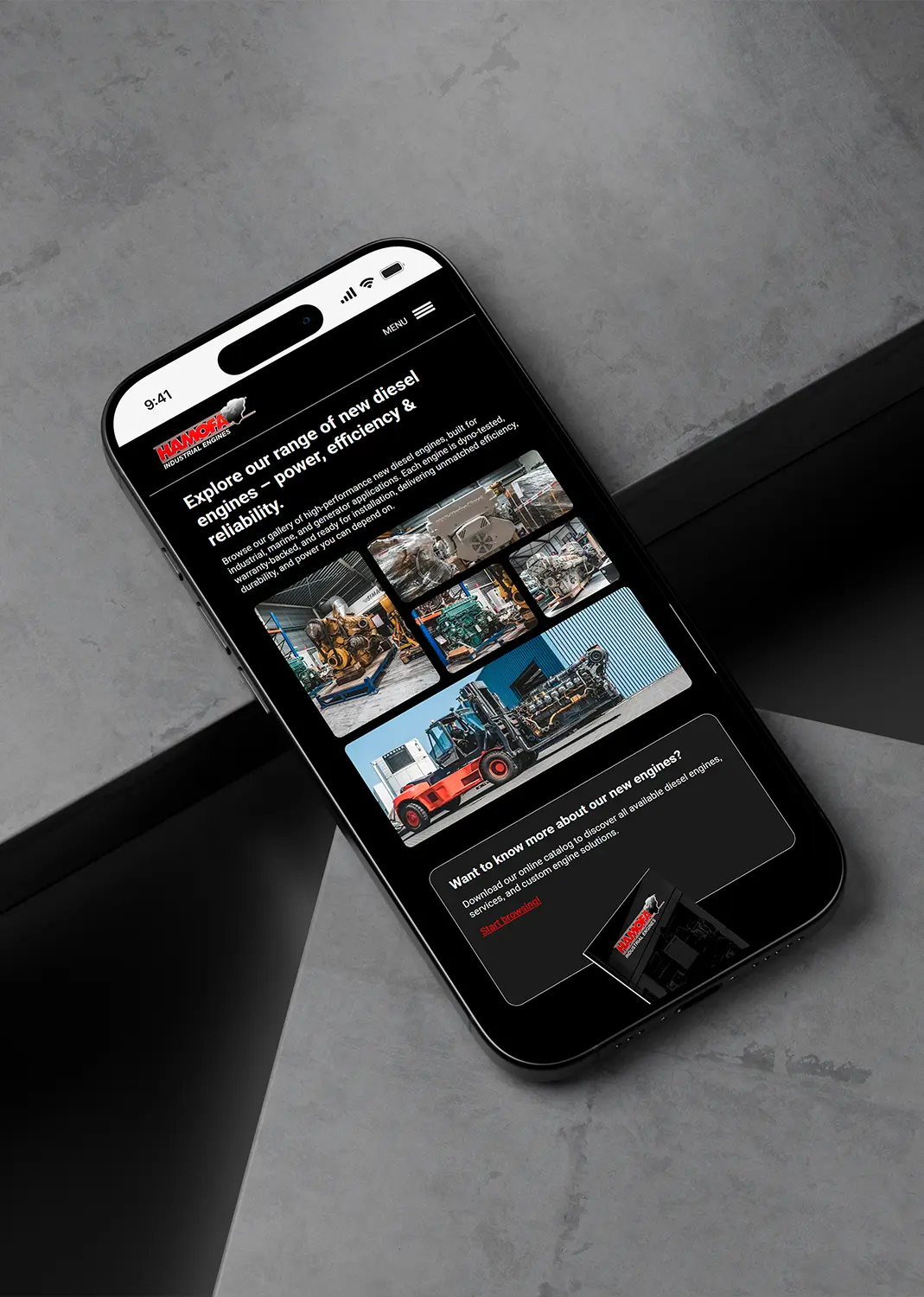 digital, Hamofa Industrial Engines