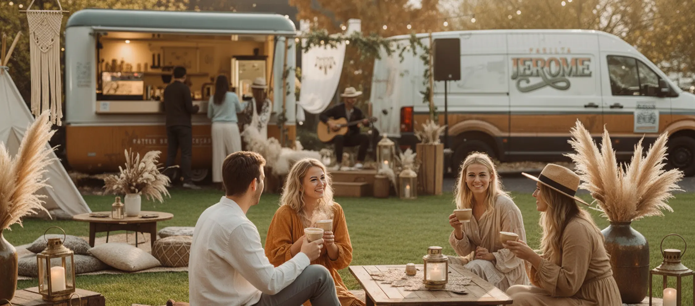 sign barista Jerome in een park